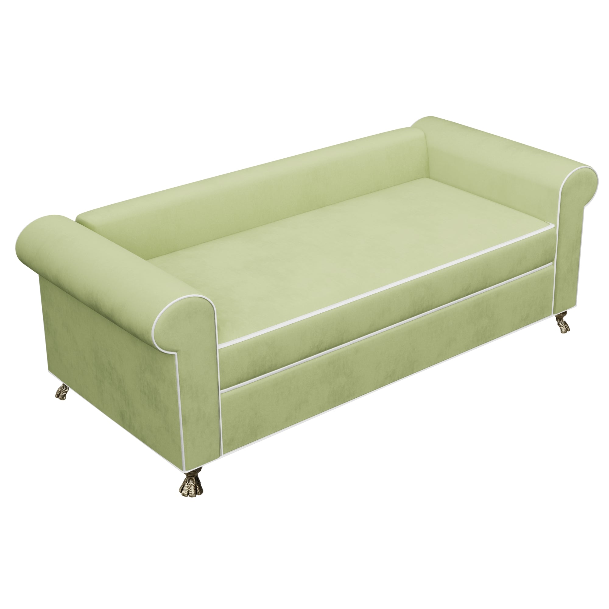 #color_chartreuse-velvet-with-snow-white-velvet-piping
