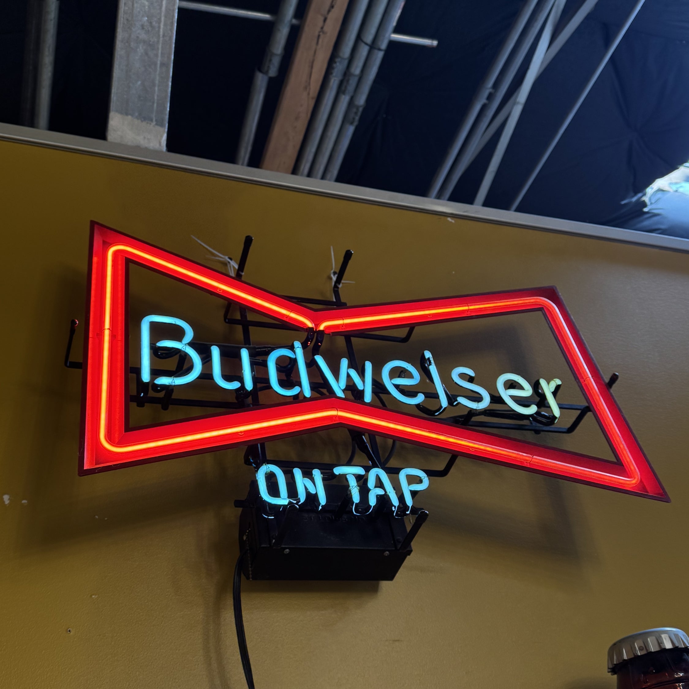 Budweiser on Tap Neon Sign – Scout Design Studio