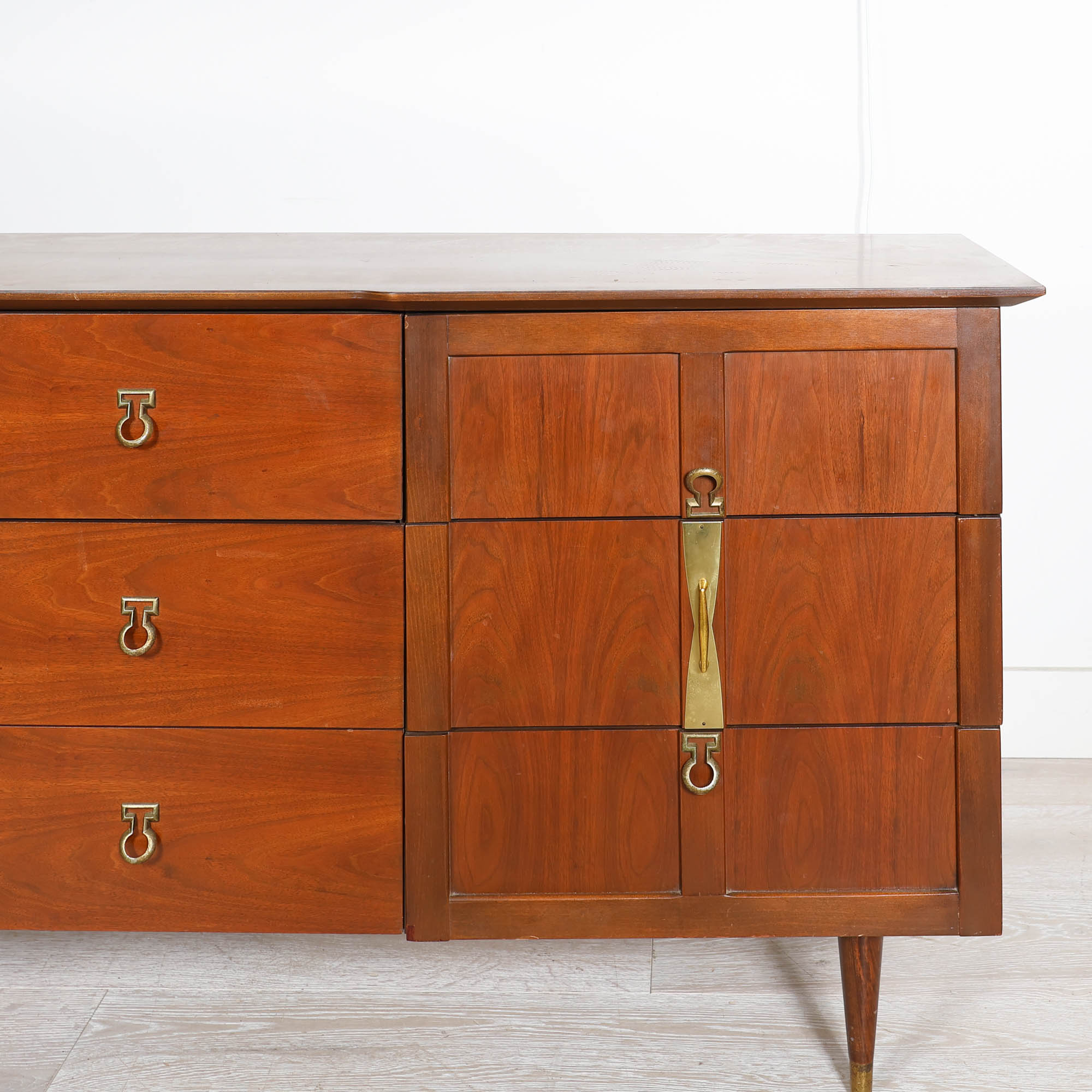 long elegant dresses for wedding guests Mid-Century Modern Walnut Dresser