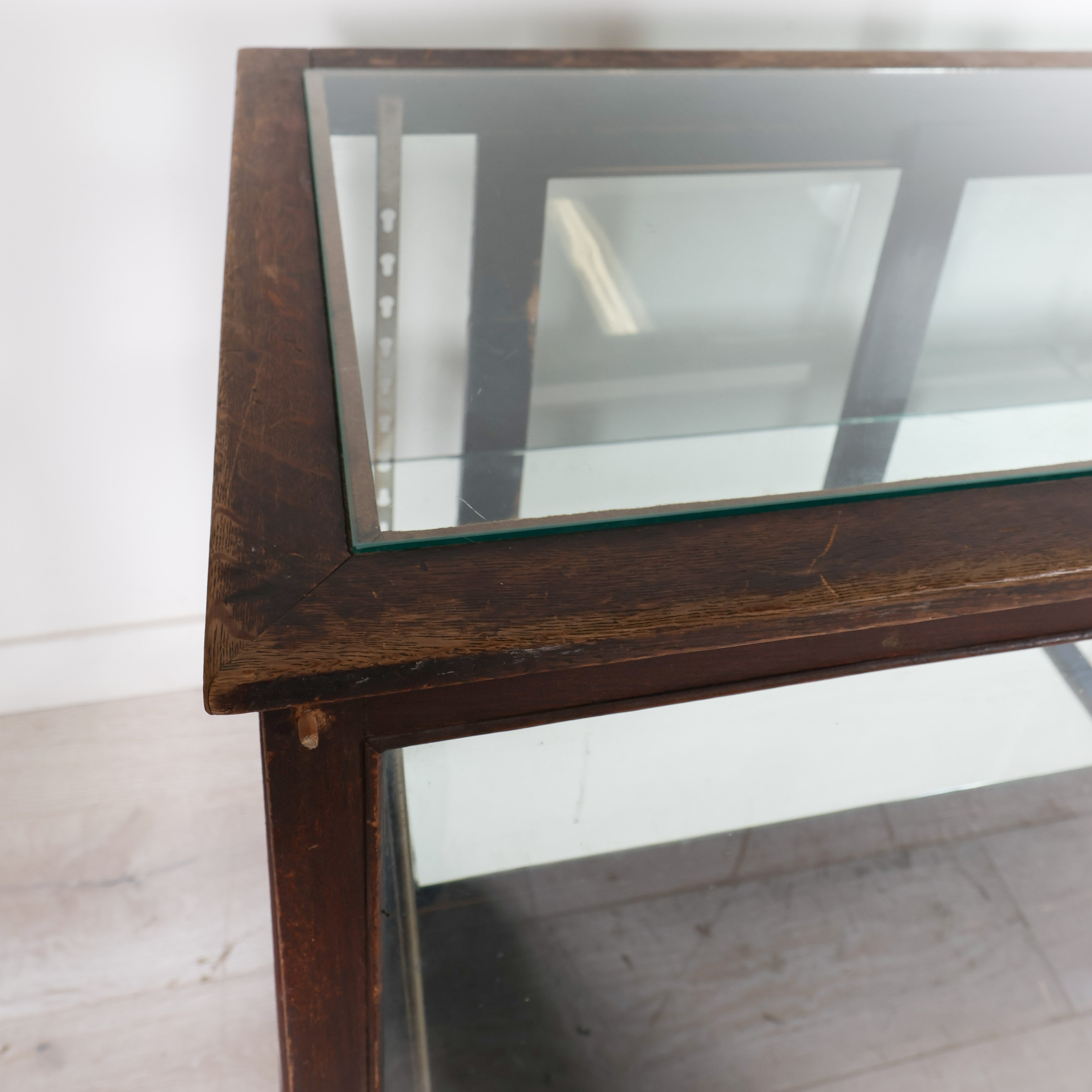 Antique Glass Display Case | Vintage Furniture – Scout Design Studio