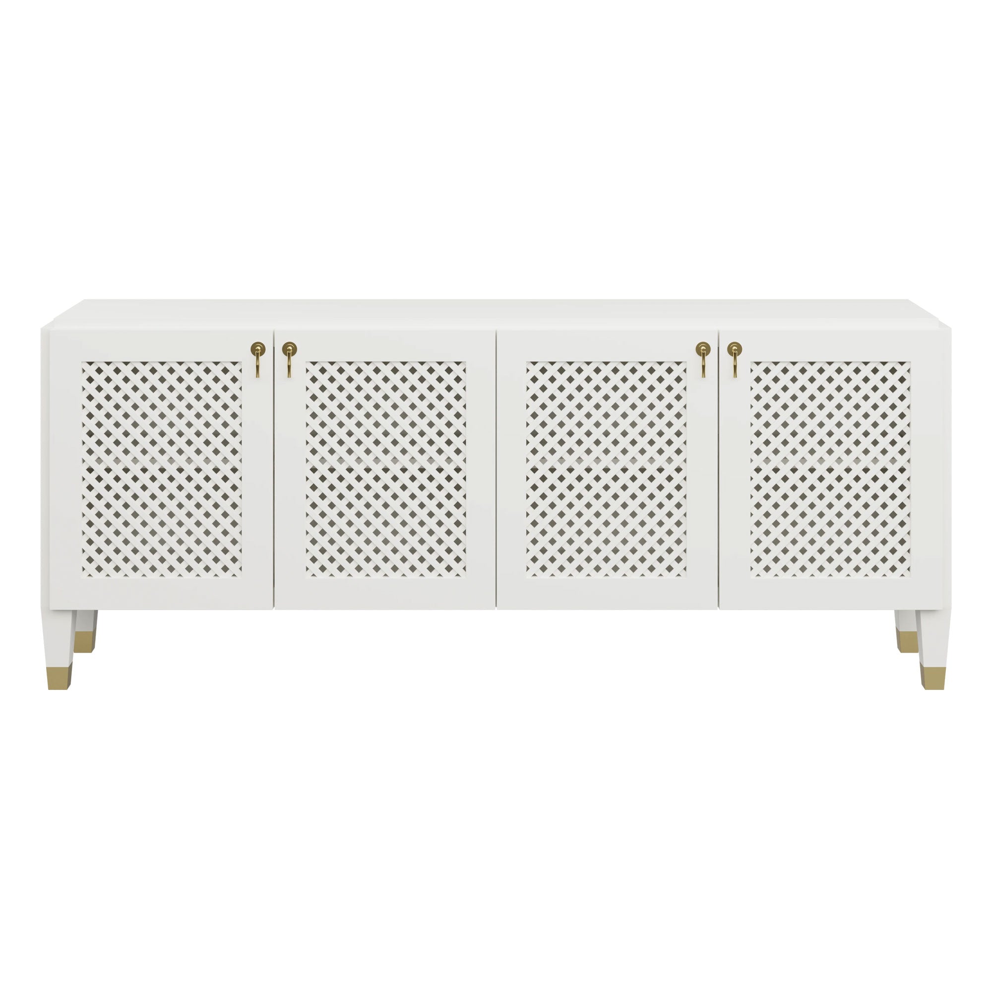 AWDH x Scout Custom Maxine Credenza | Bespoke Lattice Credenza