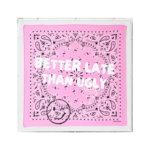 Better Late Bandana | Unique Artwork – Scout Design Studio