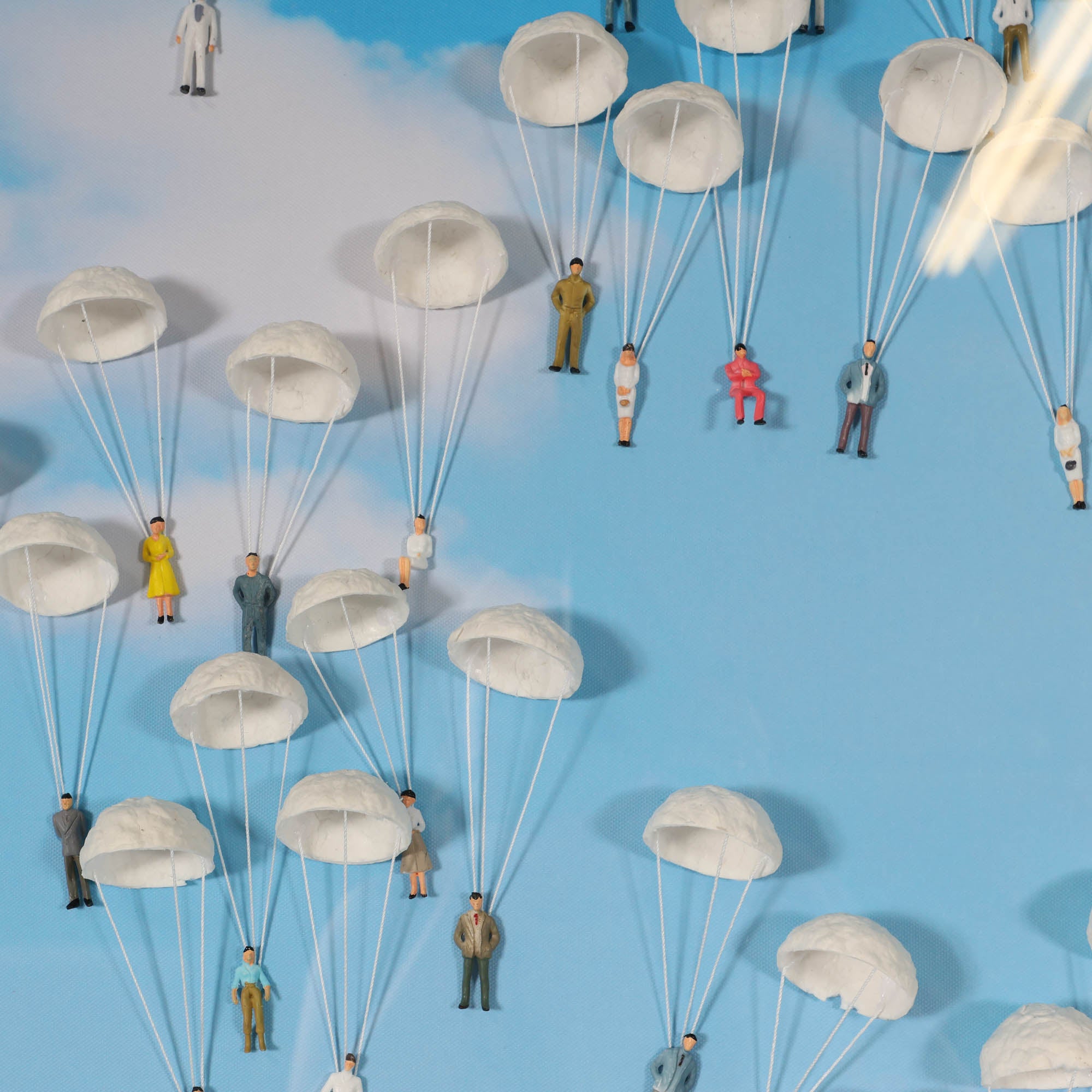 Blue Sky Just Jump | Unique Wall Art – Scout Design Studio