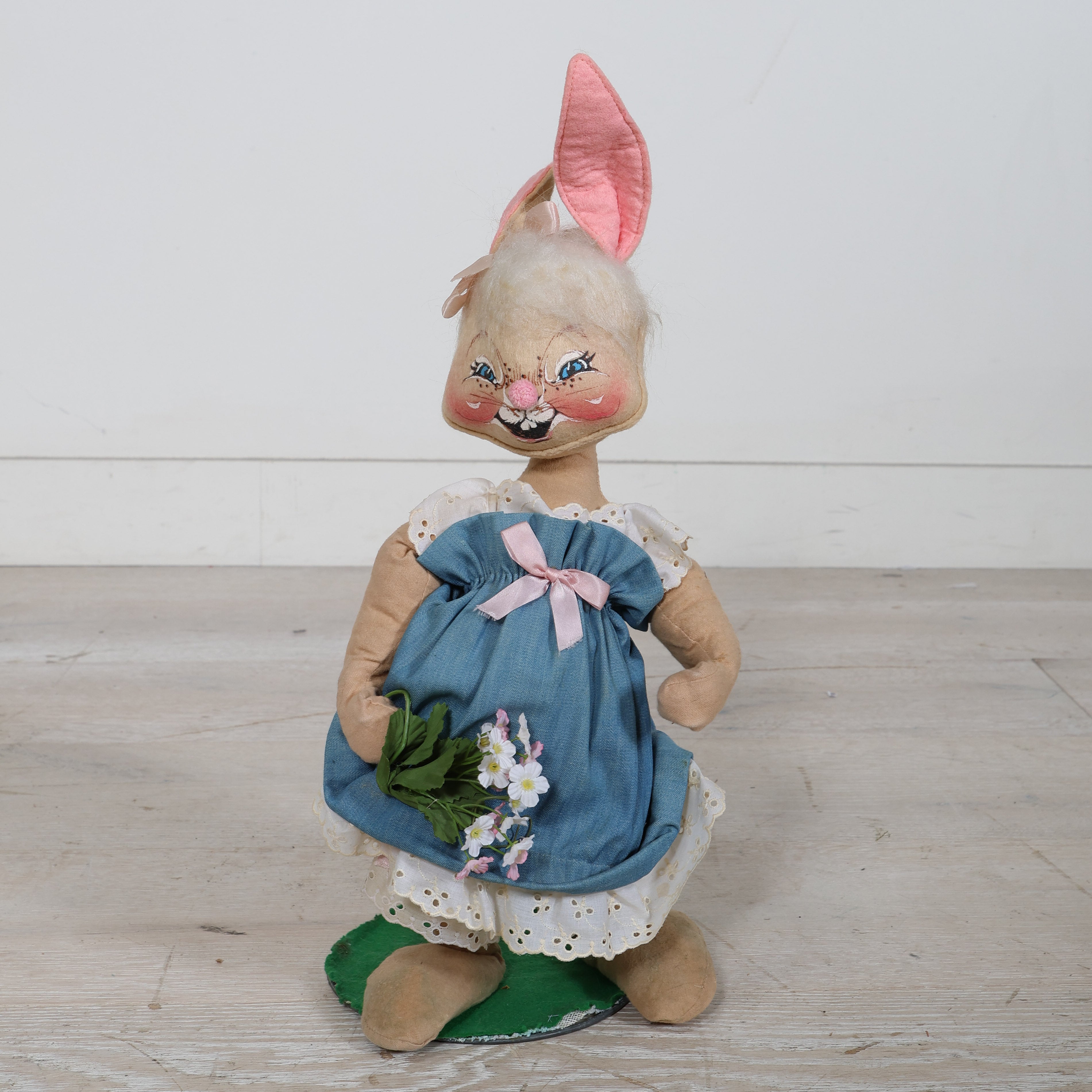 Medium Annalee Easter Bunny Girl | Vintage Decor – Scout Design Studio