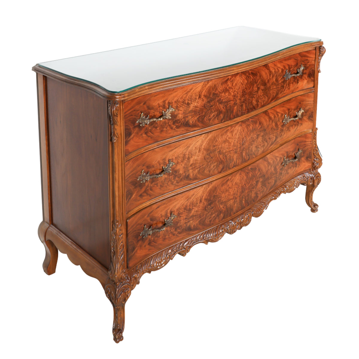 French Provincial Style Dresser l Vintage Furniture