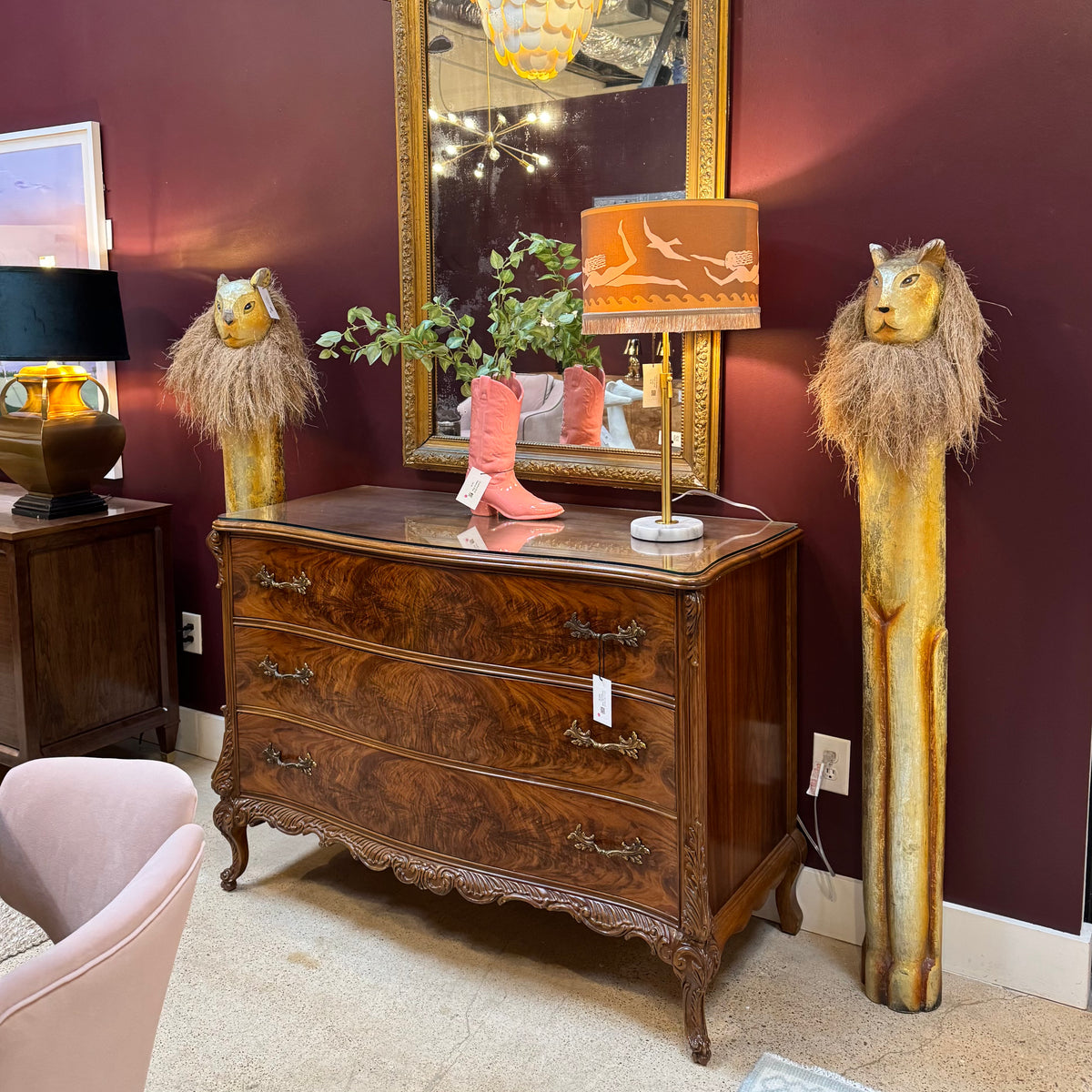 vintage inspired dresser French Provincial Style Dresser l Vintage Furniture – Scout Design Studio