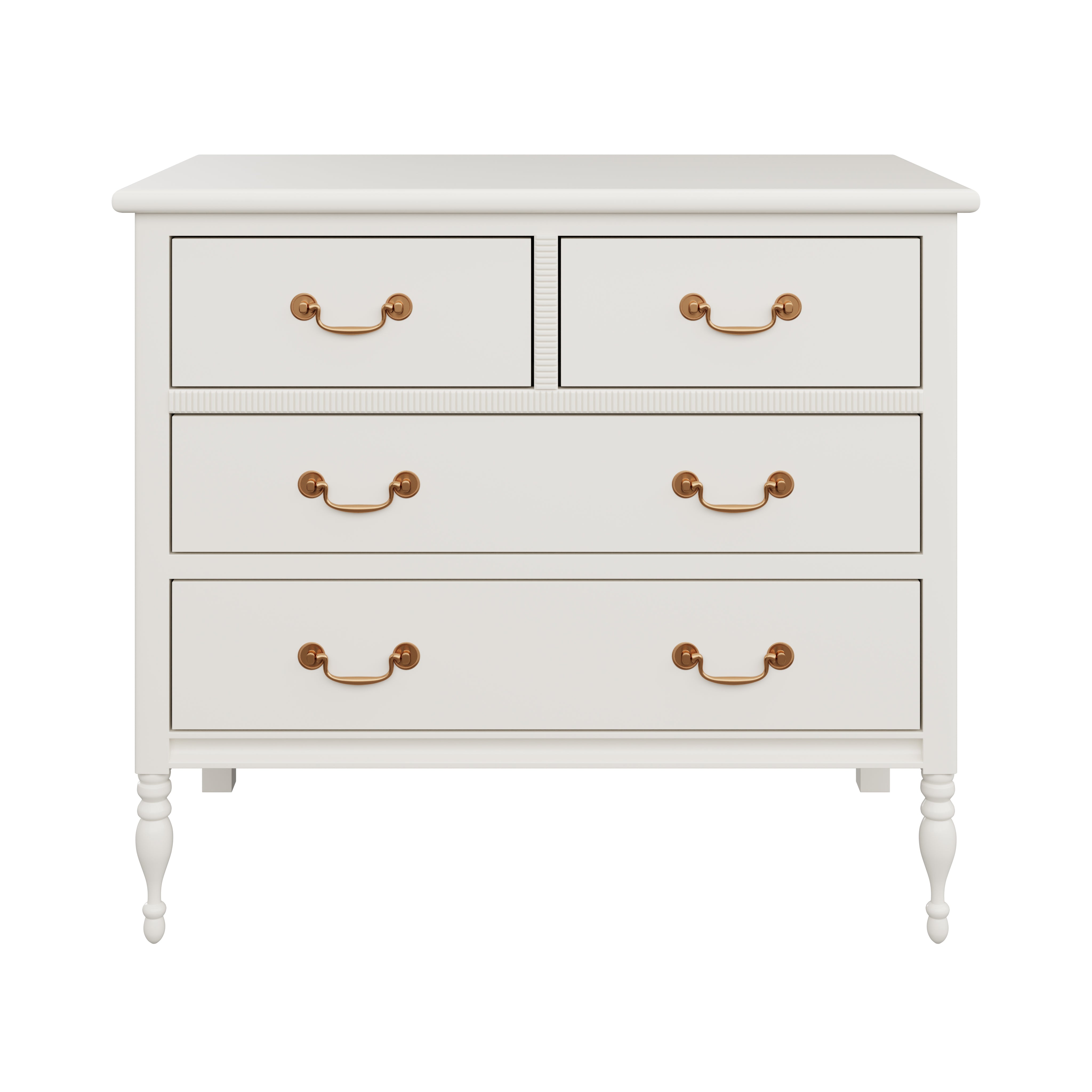むーみん ホワイトチェスト Camille Chest in White | Traditional White Nightstand – Scout