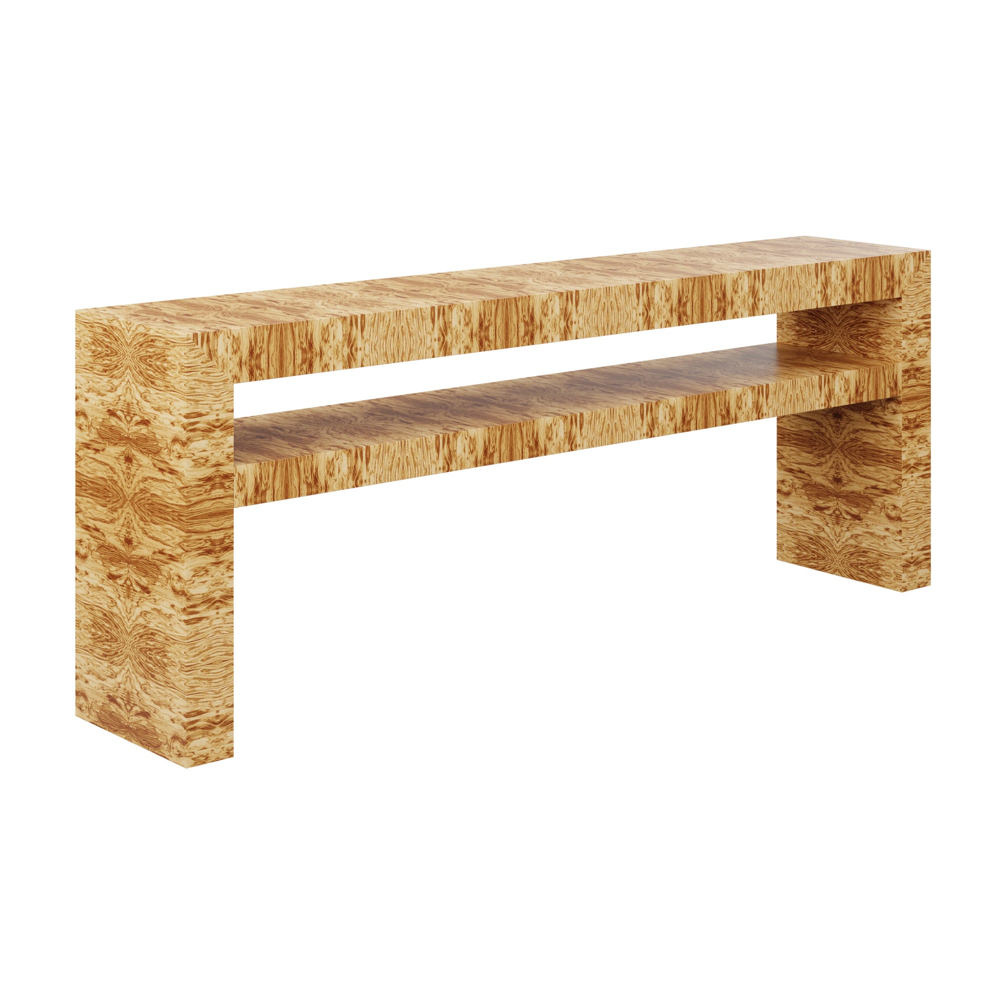 Custom Tiered Savannah Console Table | Customizable Console Table