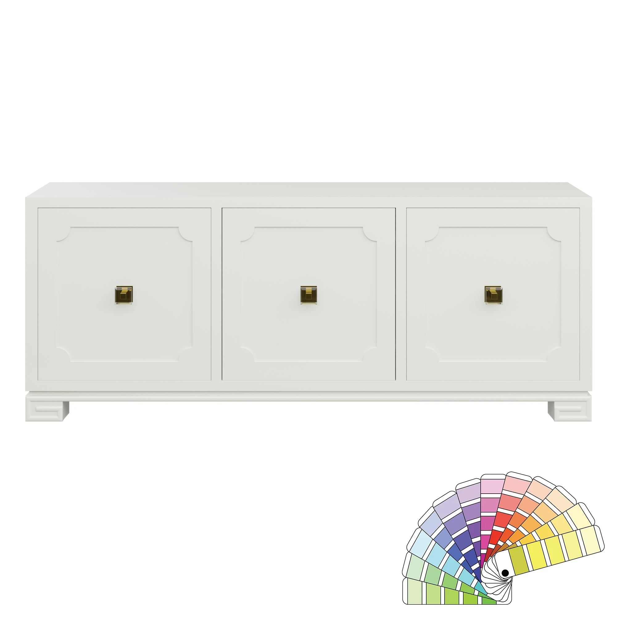 Custom Amelia Credenza | Custom Colorful Lacquer Sideboard – Scout