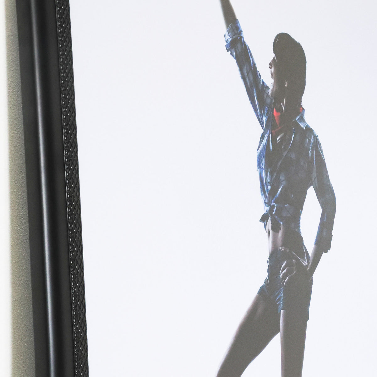 Dancing Cowgirl on Silk Cloth - view 2 of 4
