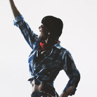 Dancing Cowgirl on Silk Cloth - view 4 of 4