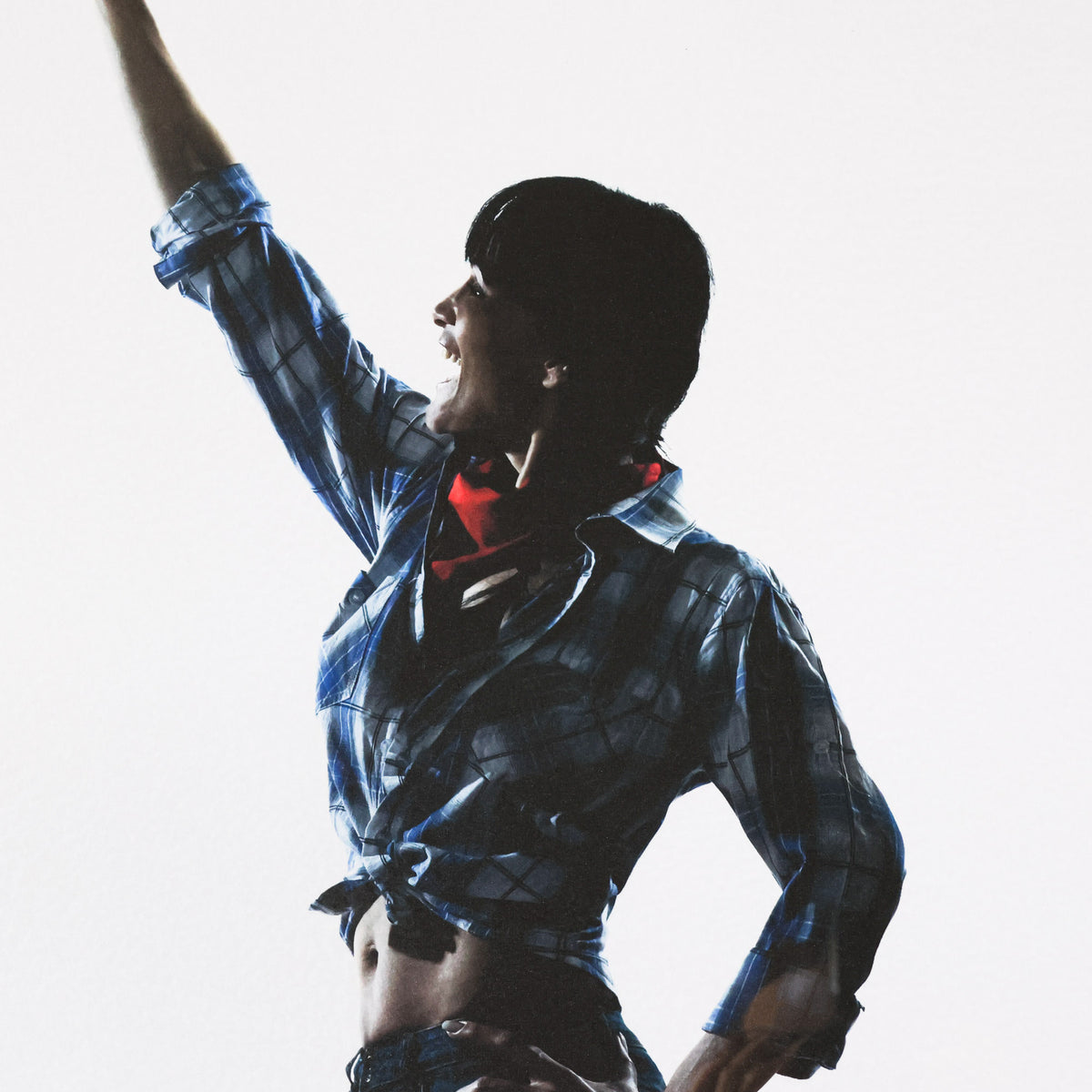 Dancing Cowgirl on Silk Cloth - view 4 of 4
