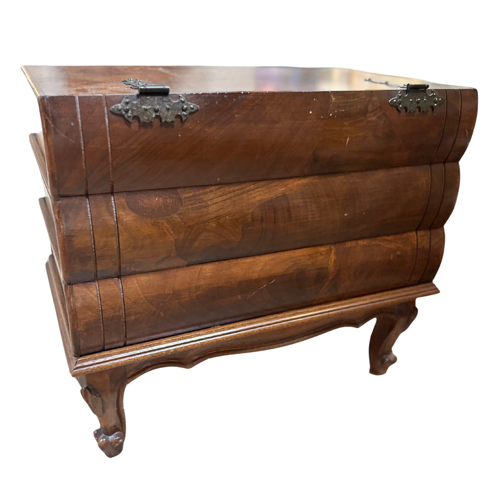 Pair of Antique Book Stack Side Table | Vintage Furniture – Scout