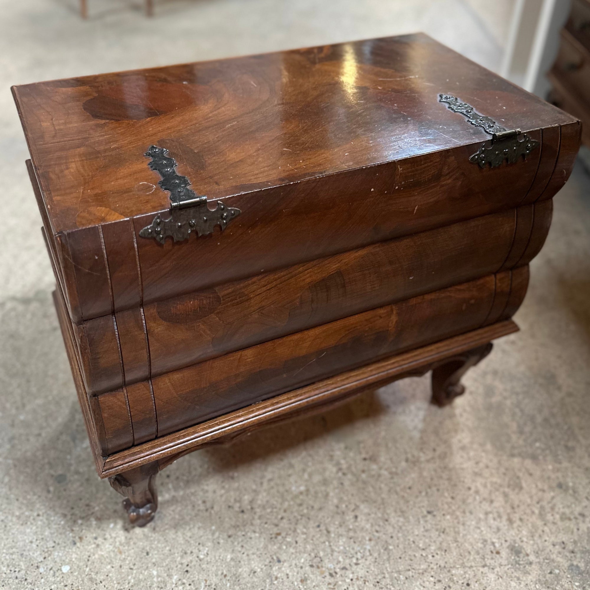 Pair of Antique Book Stack Side Table | Vintage Furniture – Scout