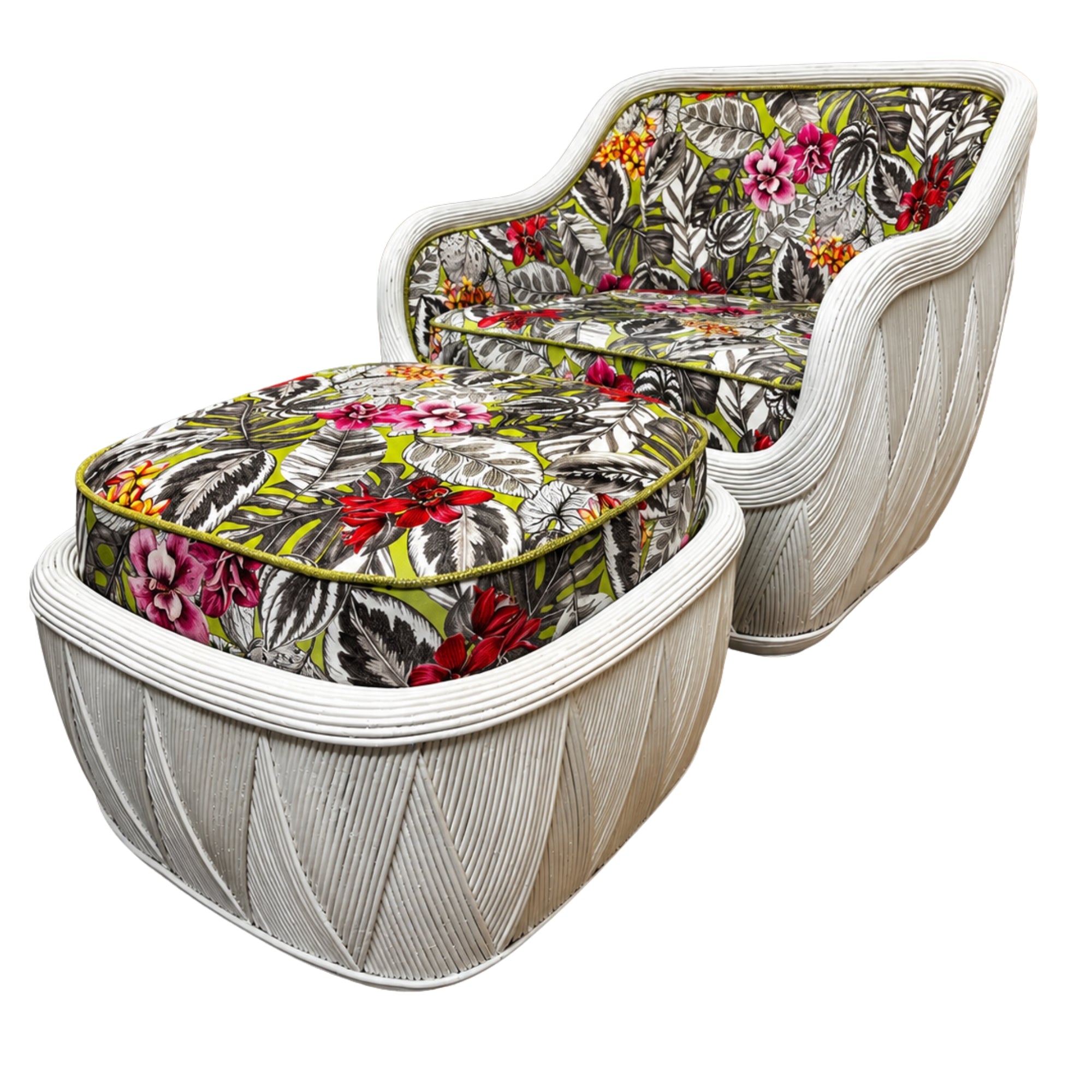 定価7.4万 MOUNTAIN RESEARCH RATTAN OTTOMAN 15.5