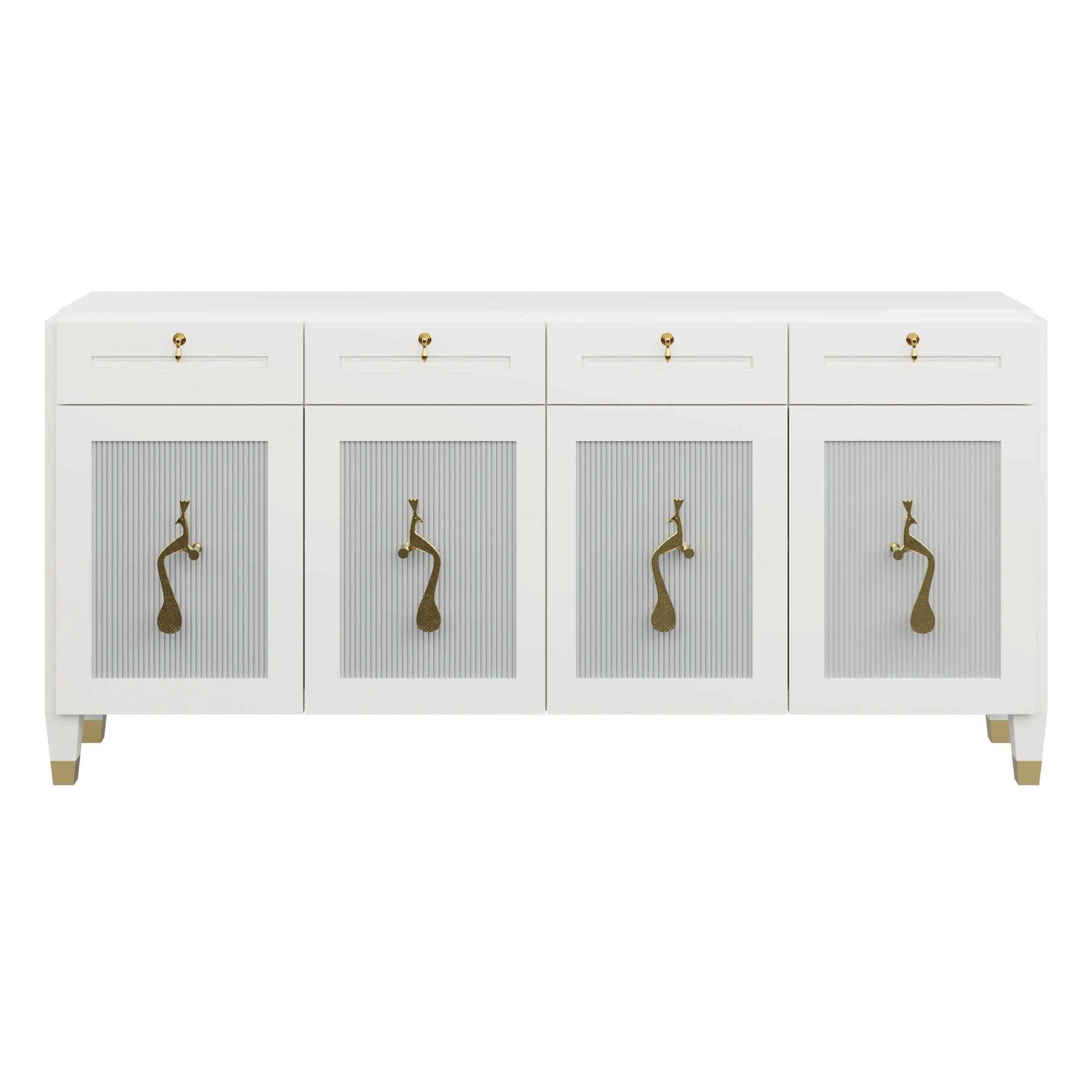 AWDH x Scout Custom Hide & Chic Credenza | Customizable Storage