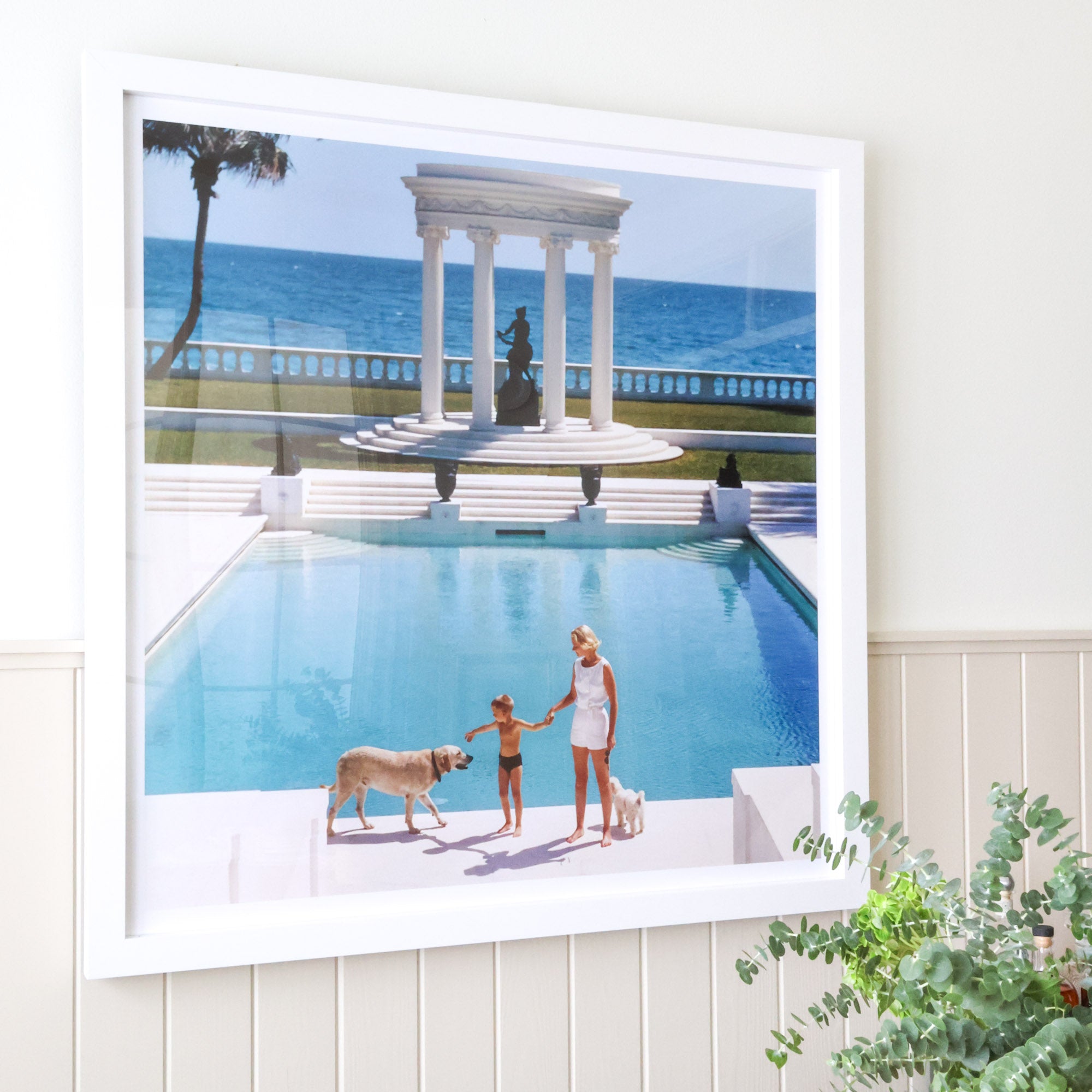 Getty Images 'Nice Pool' by Slim Aarons | Printed Wall Art – Scout