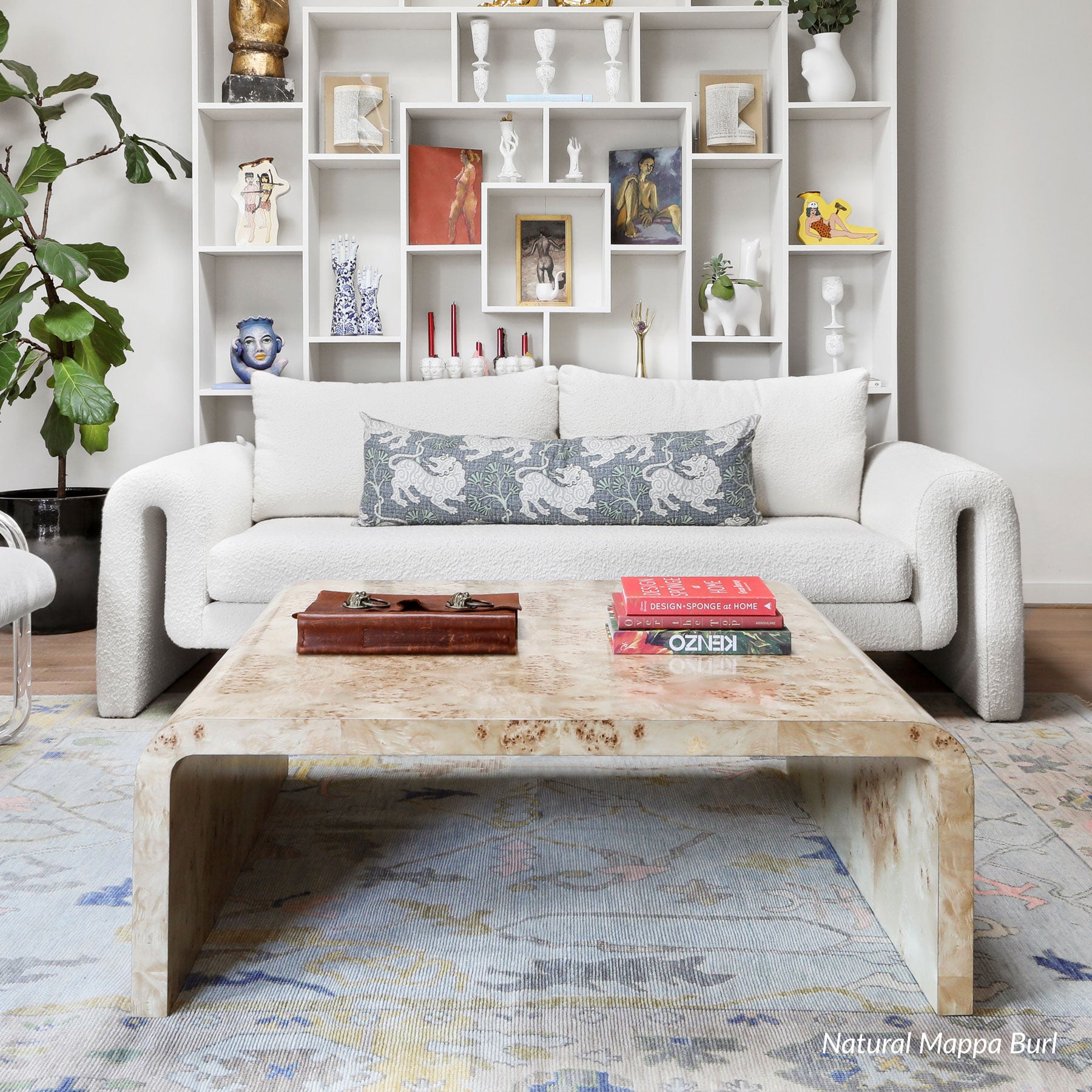 Janus Waterfall Coffee Table | Customizable Waterfall Coffee Table