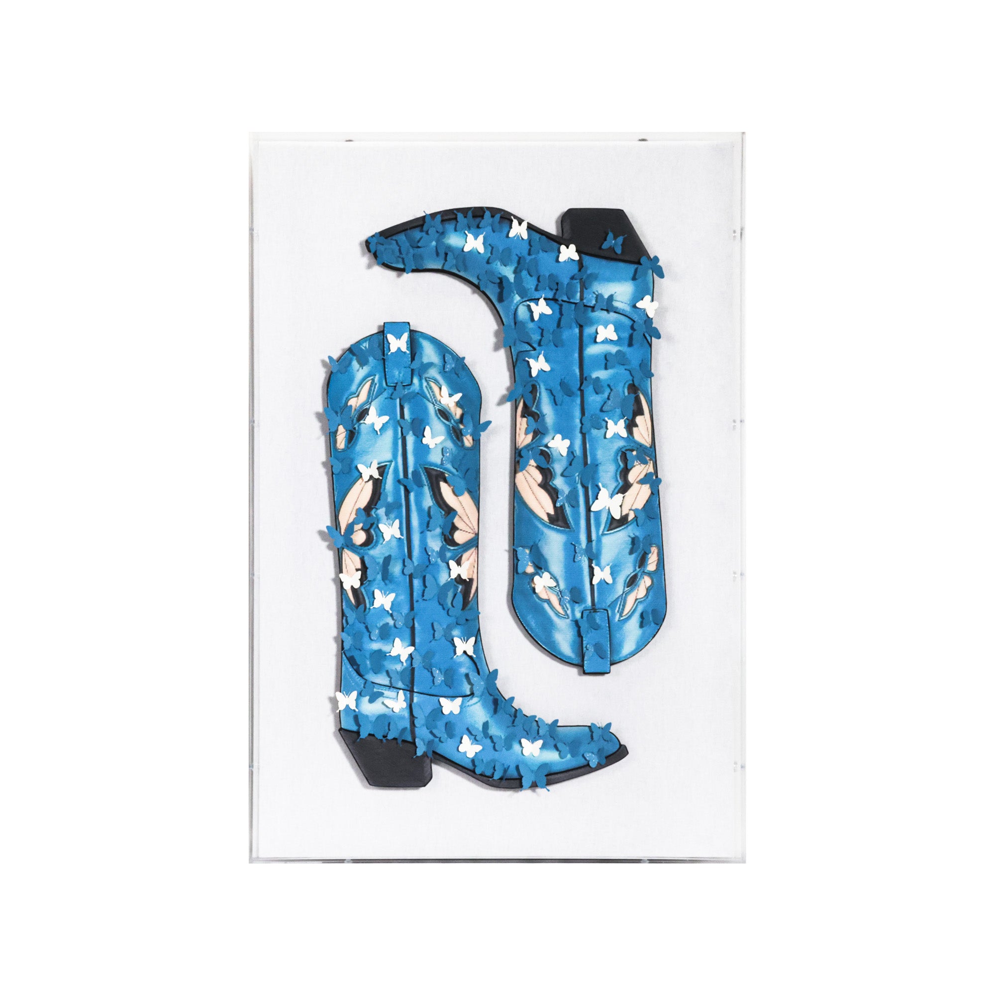 Kissin' Kate - Blue | Unique Wall Decor – Scout Design Studio