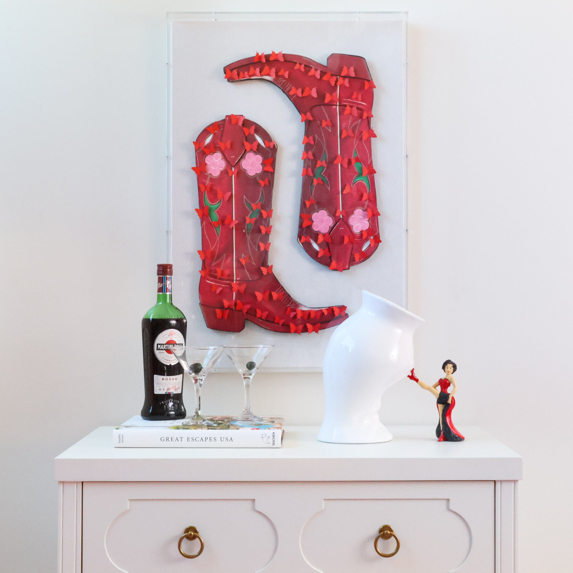 Kissin' Kate - Red | Unique Wall Decor – Scout Design Studio