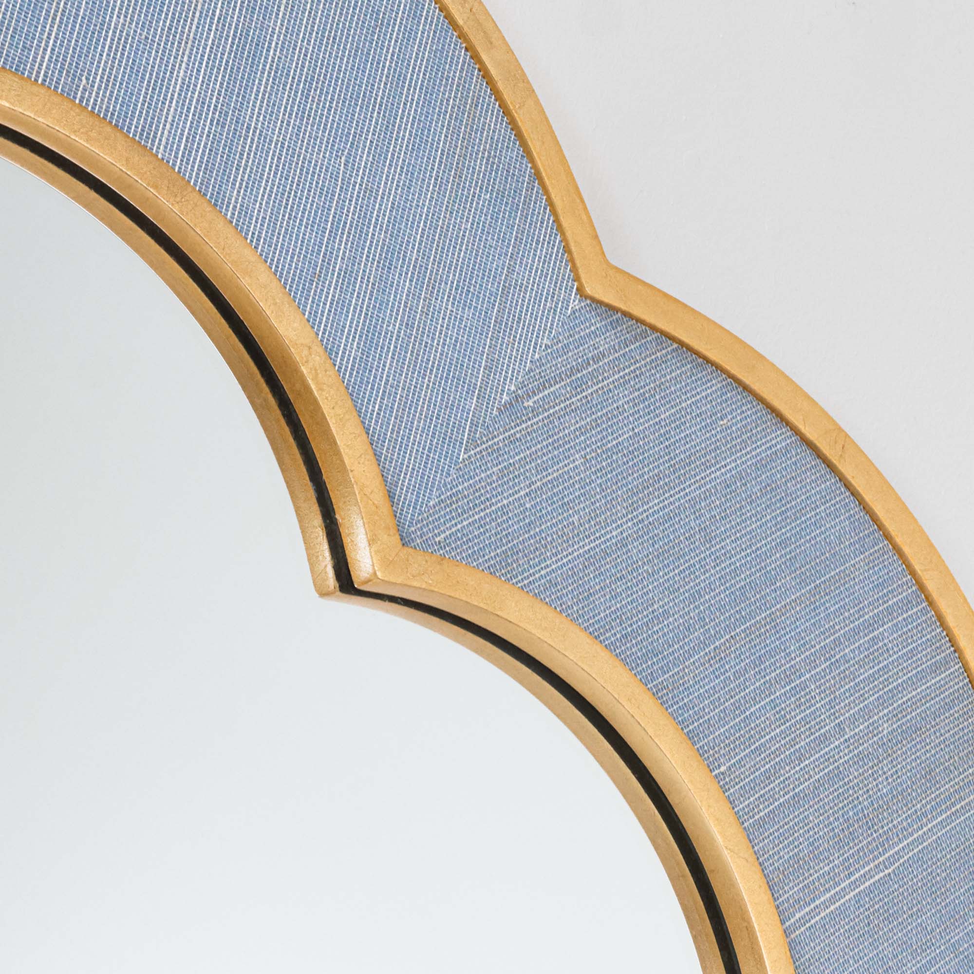 Leigh Mirror | Grasscloth Flower Mirror – Scout Design Studio