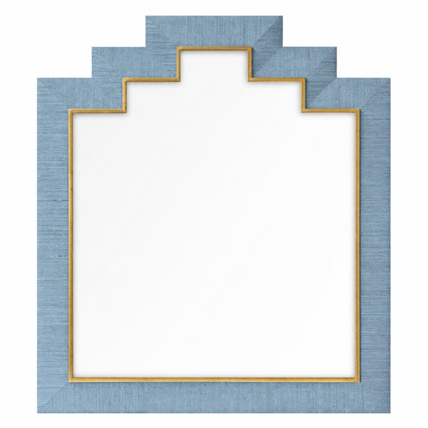 Leslie Mirror | Grasscloth Mirror – Scout Design Studio