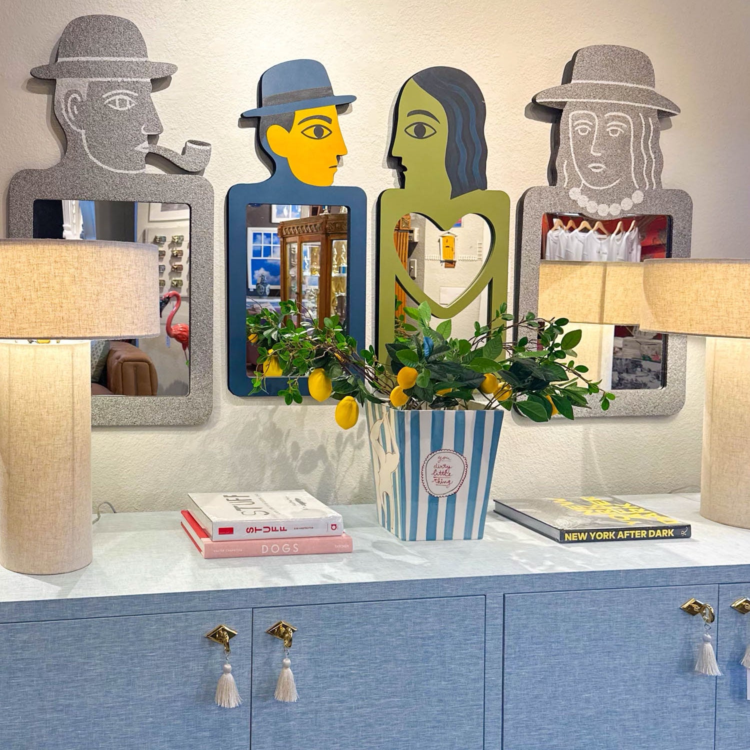 Mister Mirage Mirror | Male Figurative Wall Mirror – Scout Design