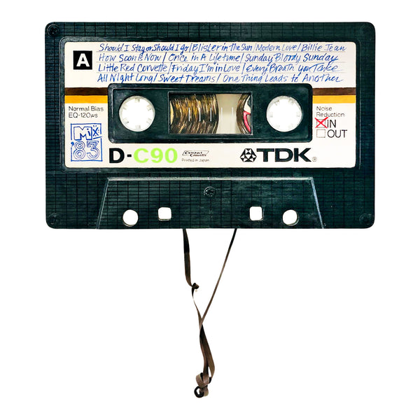 Mix Tape: Circa 1983 by Ken Womack | 3D Cassette Tape Art – Scout