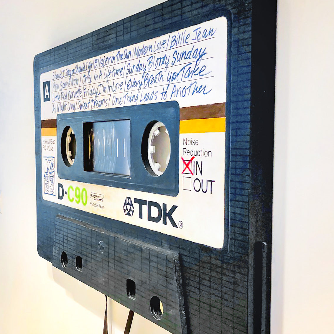 Mix Tape: Circa 1983 by Ken Womack | 3D Cassette Tape Art – Scout