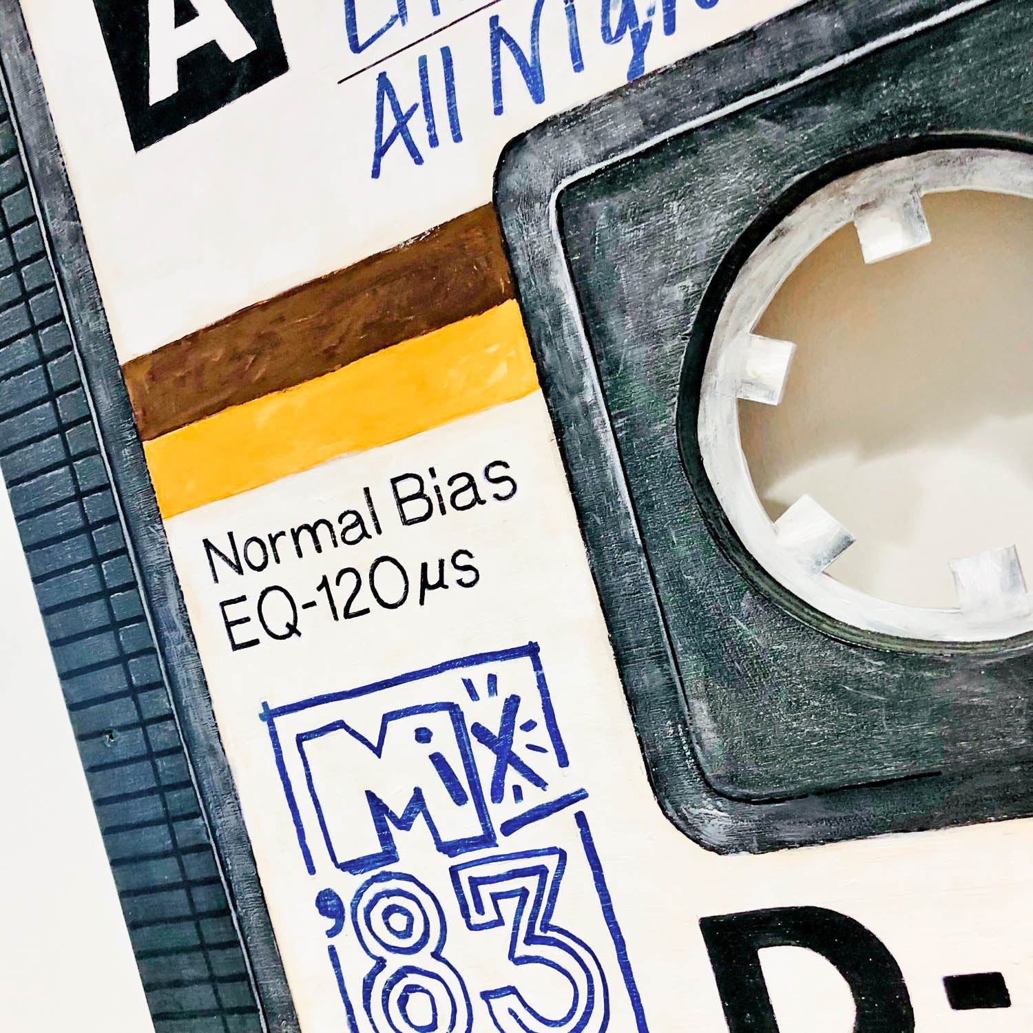 Mix Tape: Circa 1983 by Ken Womack | 3D Cassette Tape Art – Scout