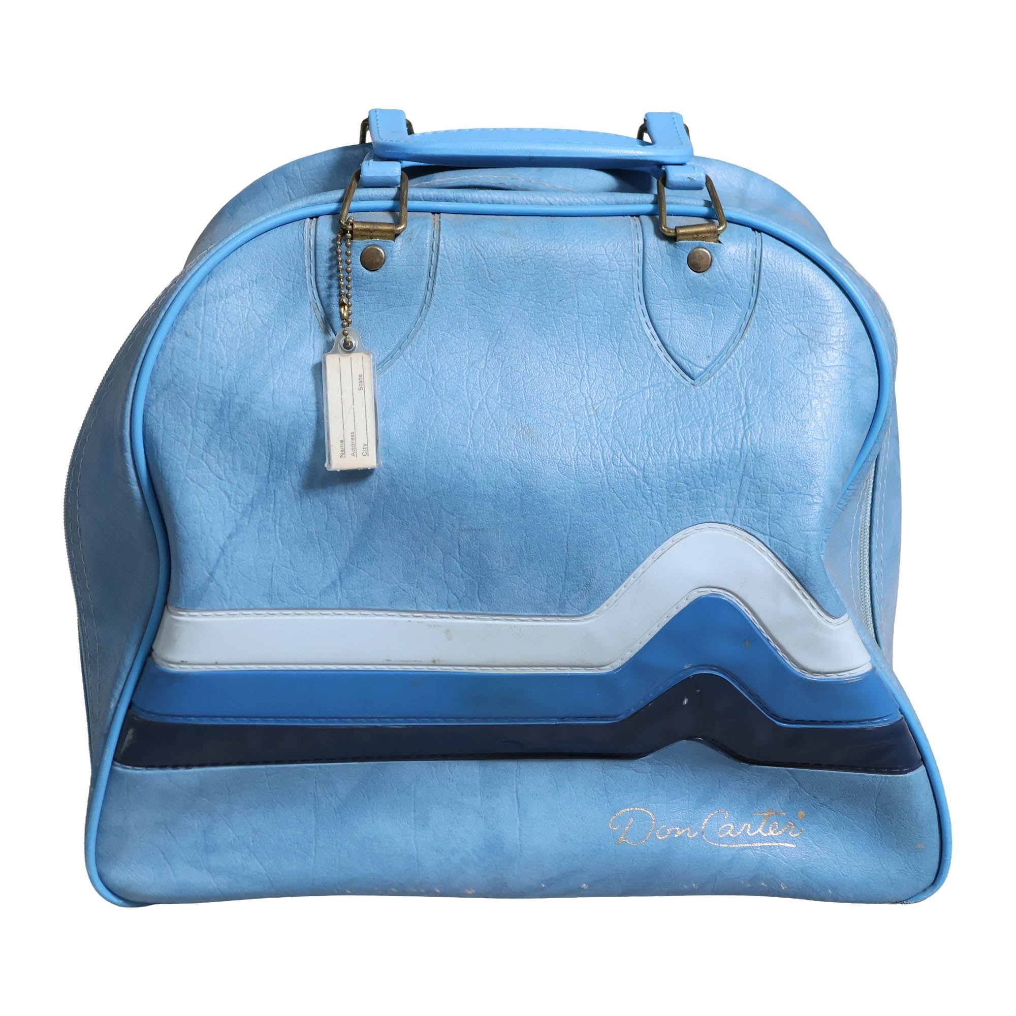Blue Bowling Bag & Ball | Vintage Decor – Scout Design Studio