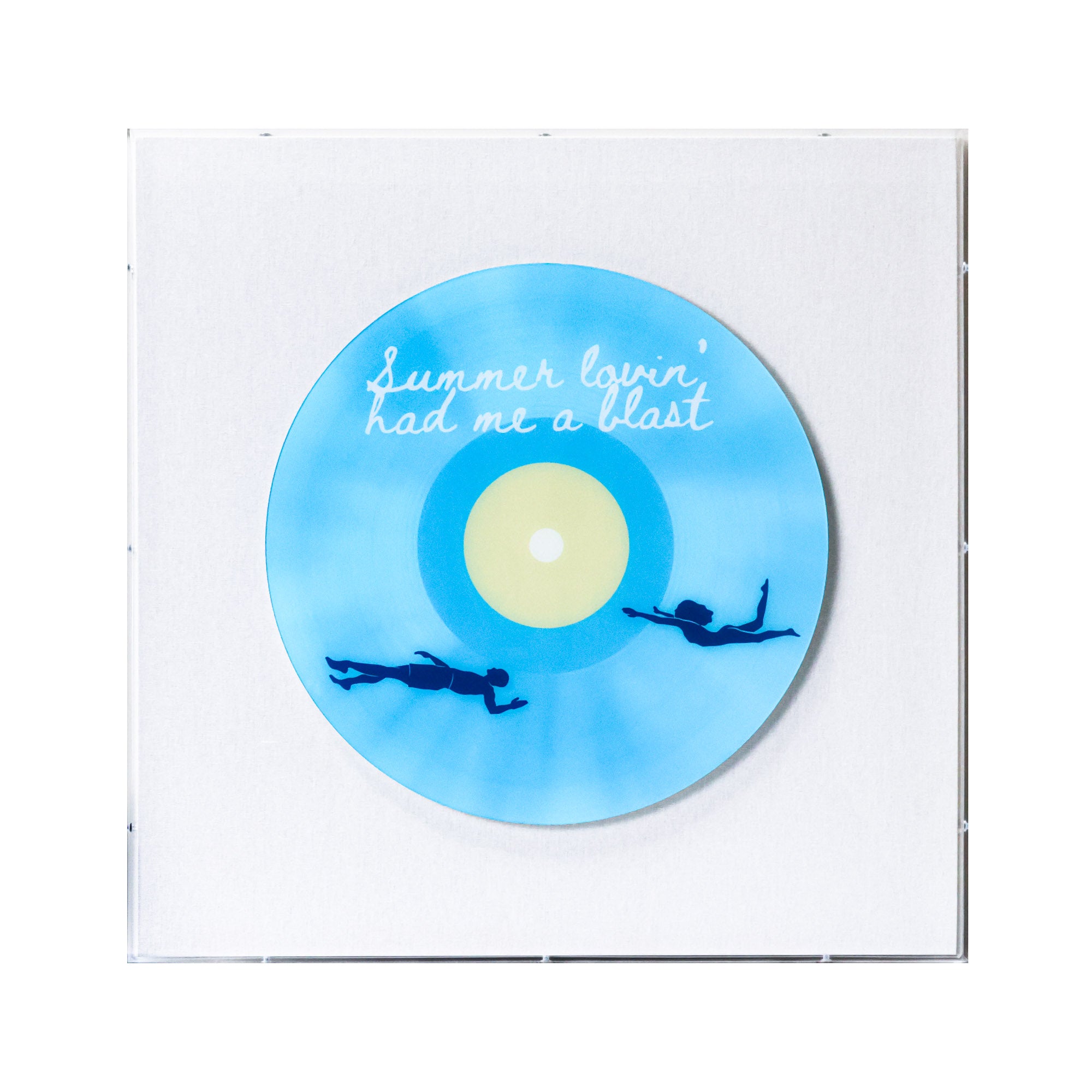 Love on Vinyl - Summer Lovin' | 3D Typographic Record Wall Art