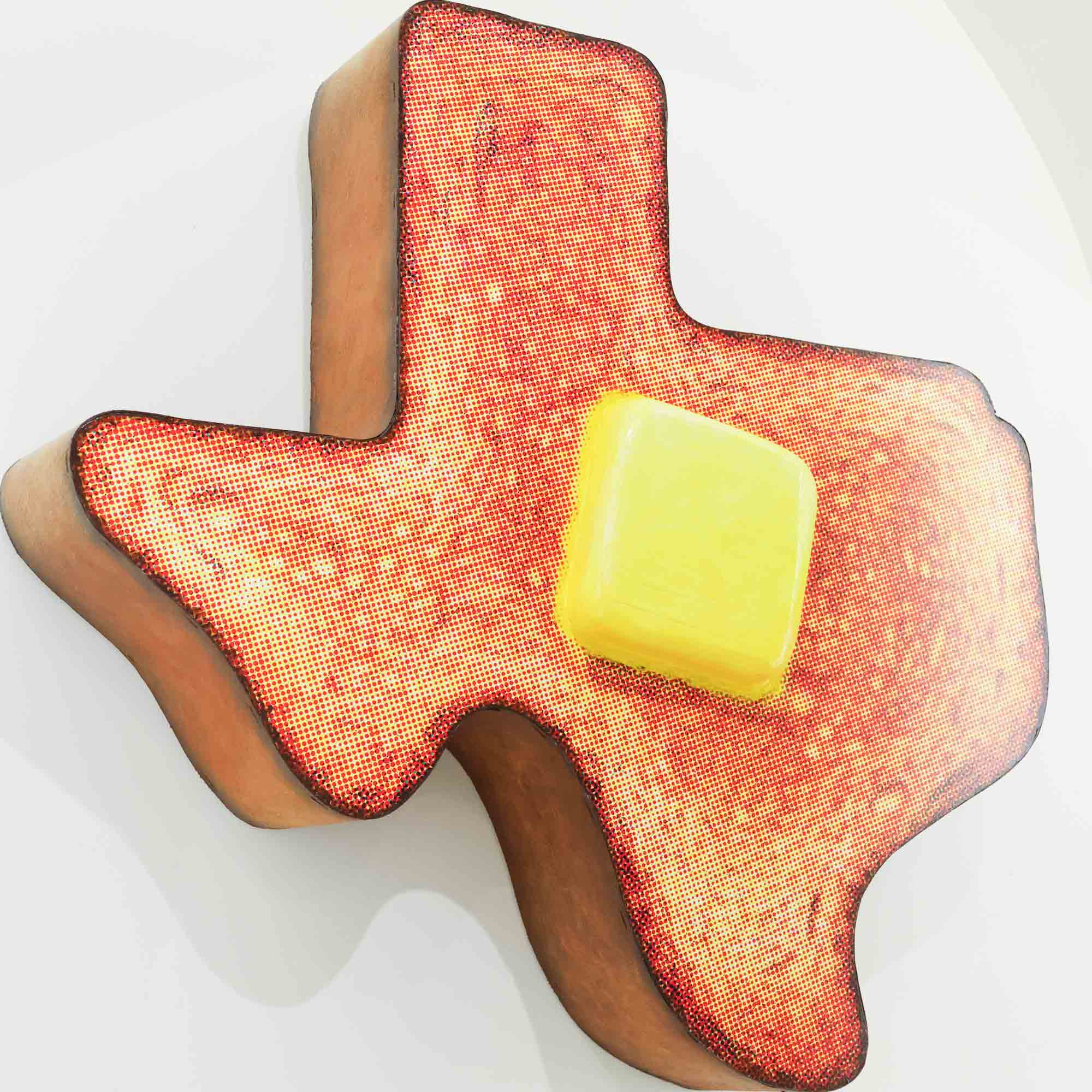 【新品】 　Amuseable Toast　 Lサイズ　レア Texas Toast Pop Print by Ken Womak | 3D Toast Wall Art – Scout