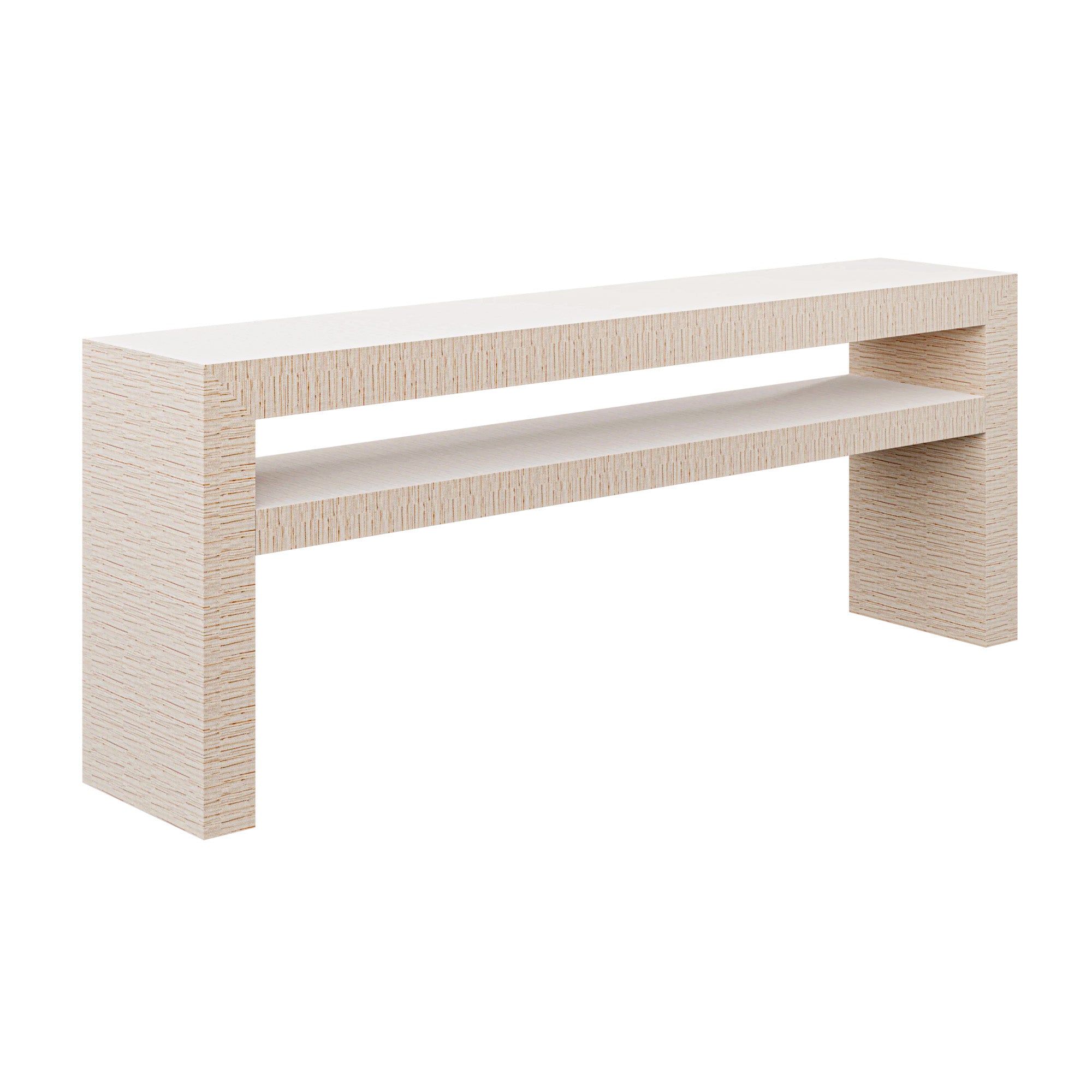 Custom Tiered Savannah Console Table | Customizable Console Table