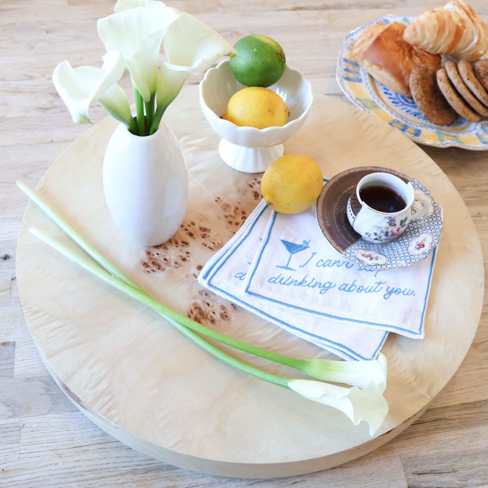 Lazy Suz | Burl Turntable Lazy Susan – Scout Design Studio