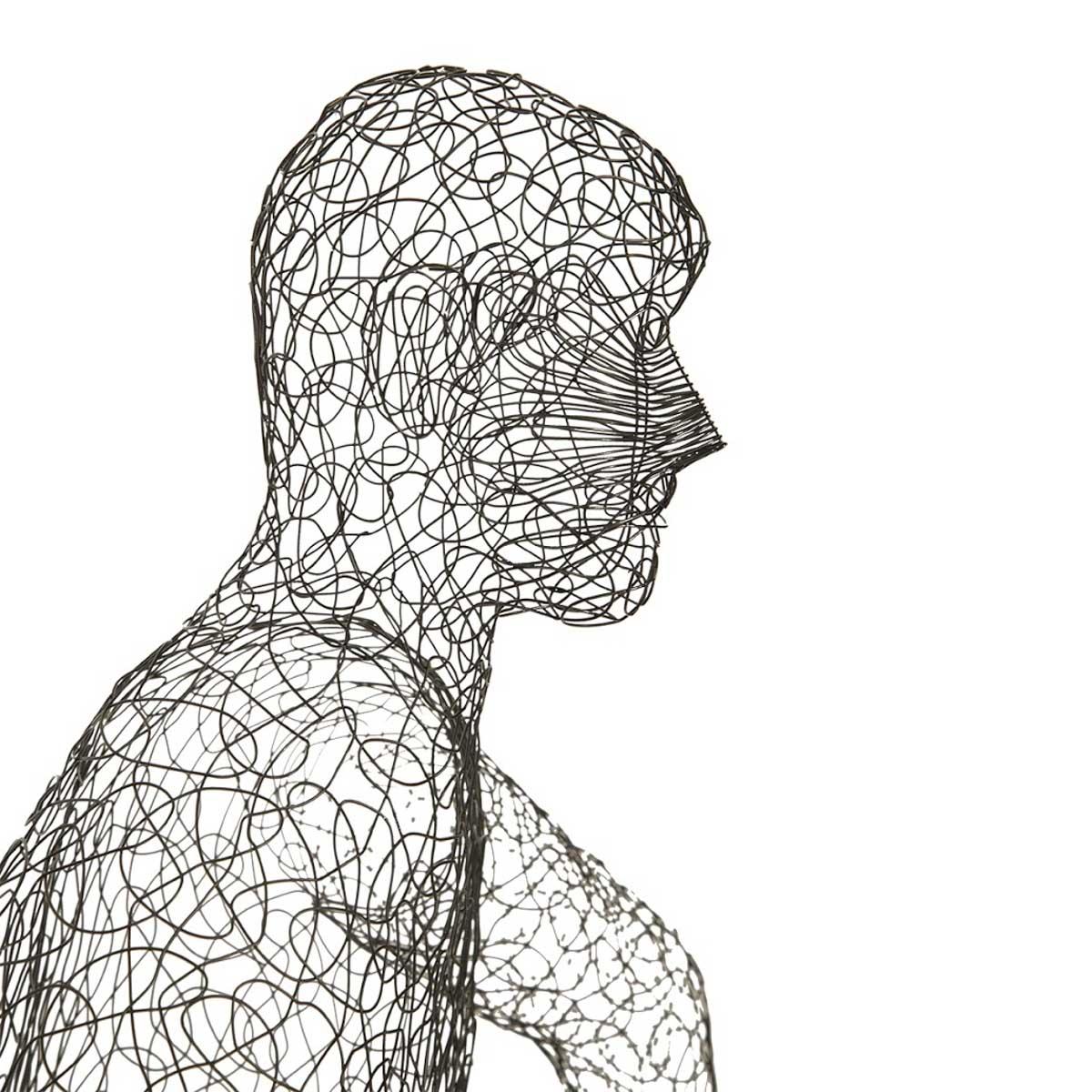 Crazy Wire Lounging Male – Scout Design Studio