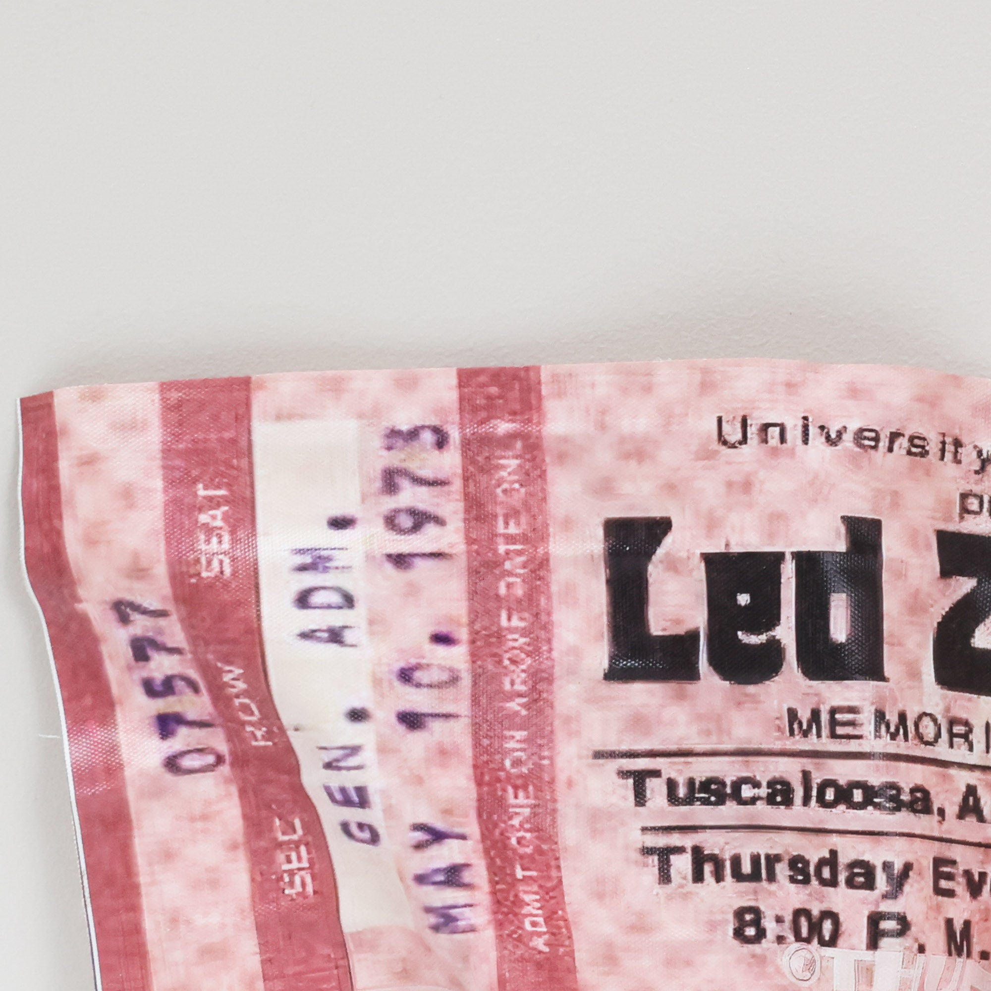 Rock 'N Roll Stub - 1973 | Unique 3D Concert Wall Art – Scout