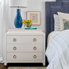 Modern White Nightstand