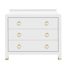 Modern White Nightstand