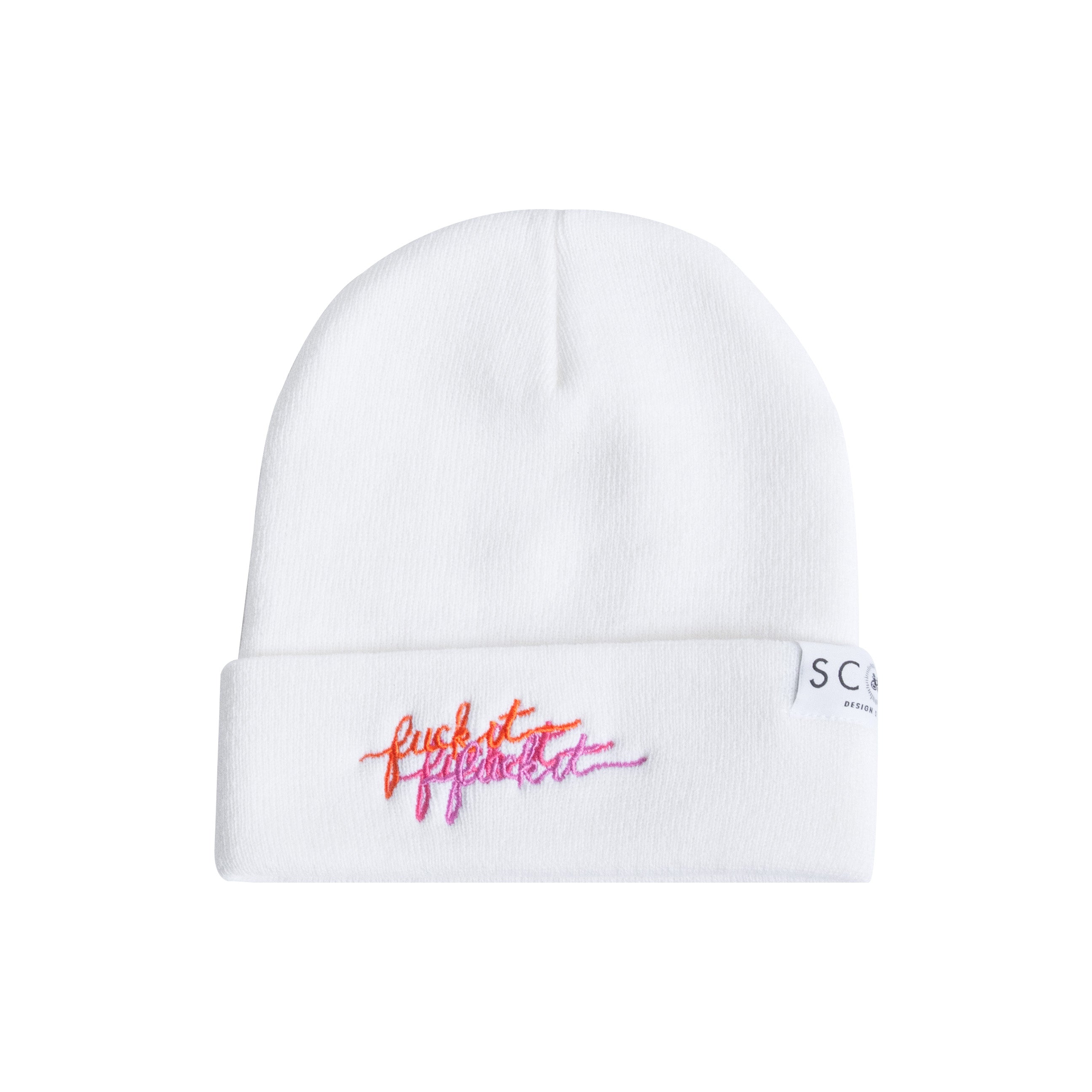 帽子 Fuck This Industry Pleaseee Beanie White 帽子 Fuck This Industry Pleaseee Beanie White 帽子 Fuck This