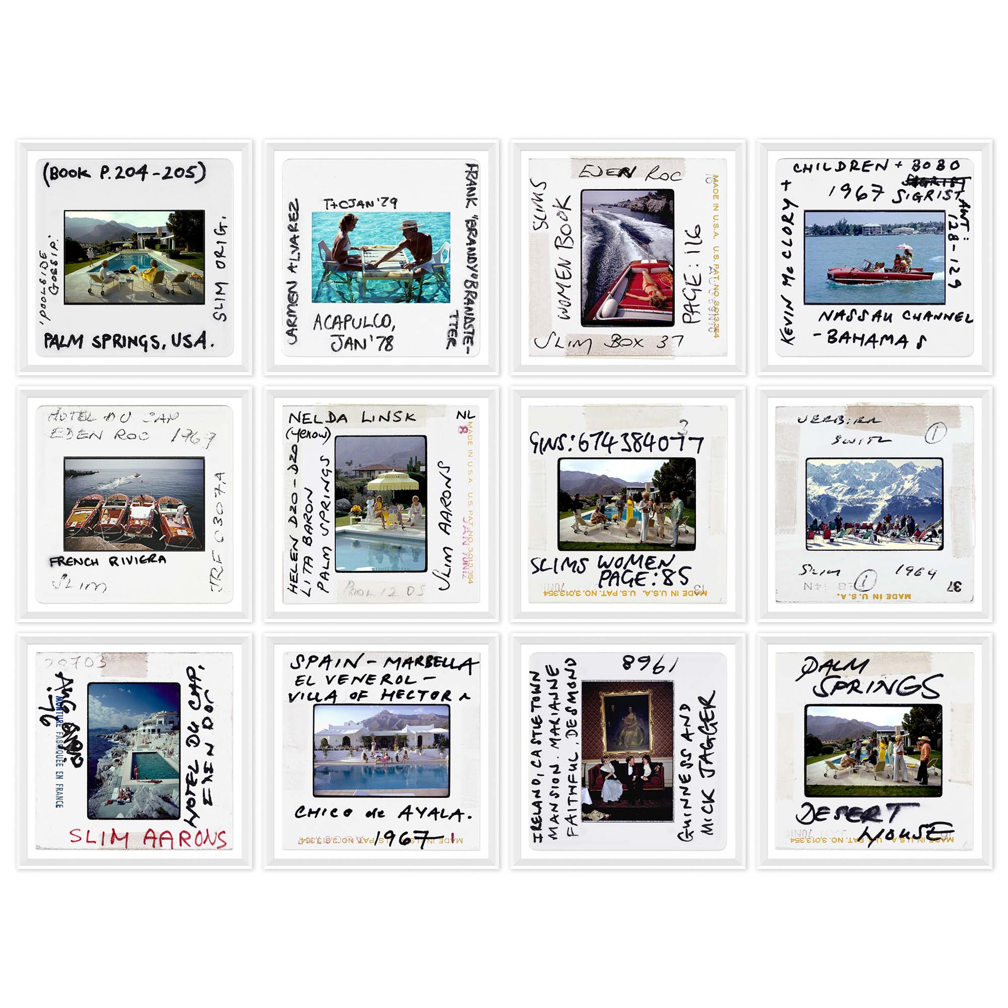 Getty Images 'Pop and Society - Slide' by Slim Aarons | Printed