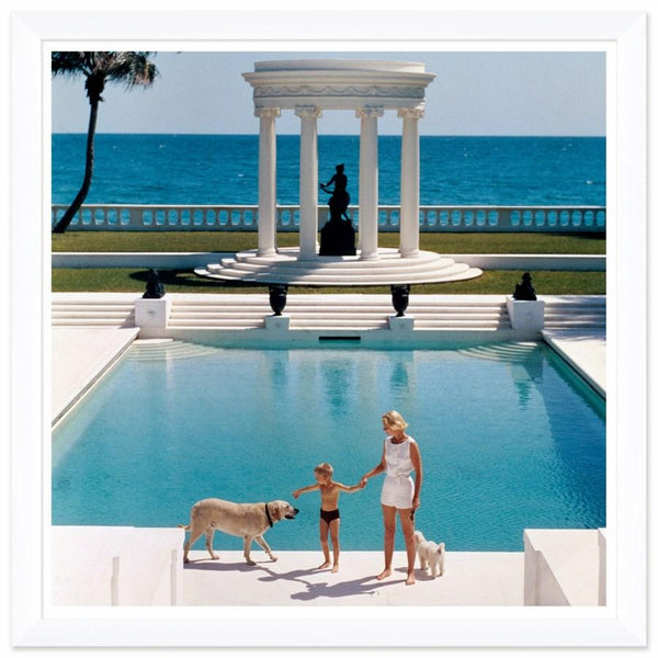 Getty Images 'Nice Pool' by Slim Aarons | Printed Wall Art – Scout