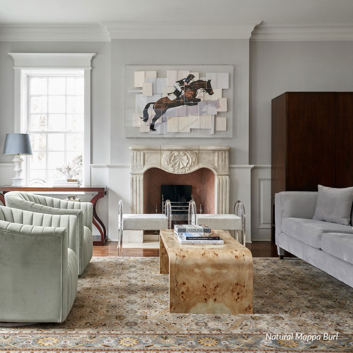 Janus Waterfall Coffee Table | Customizable Waterfall Coffee Table