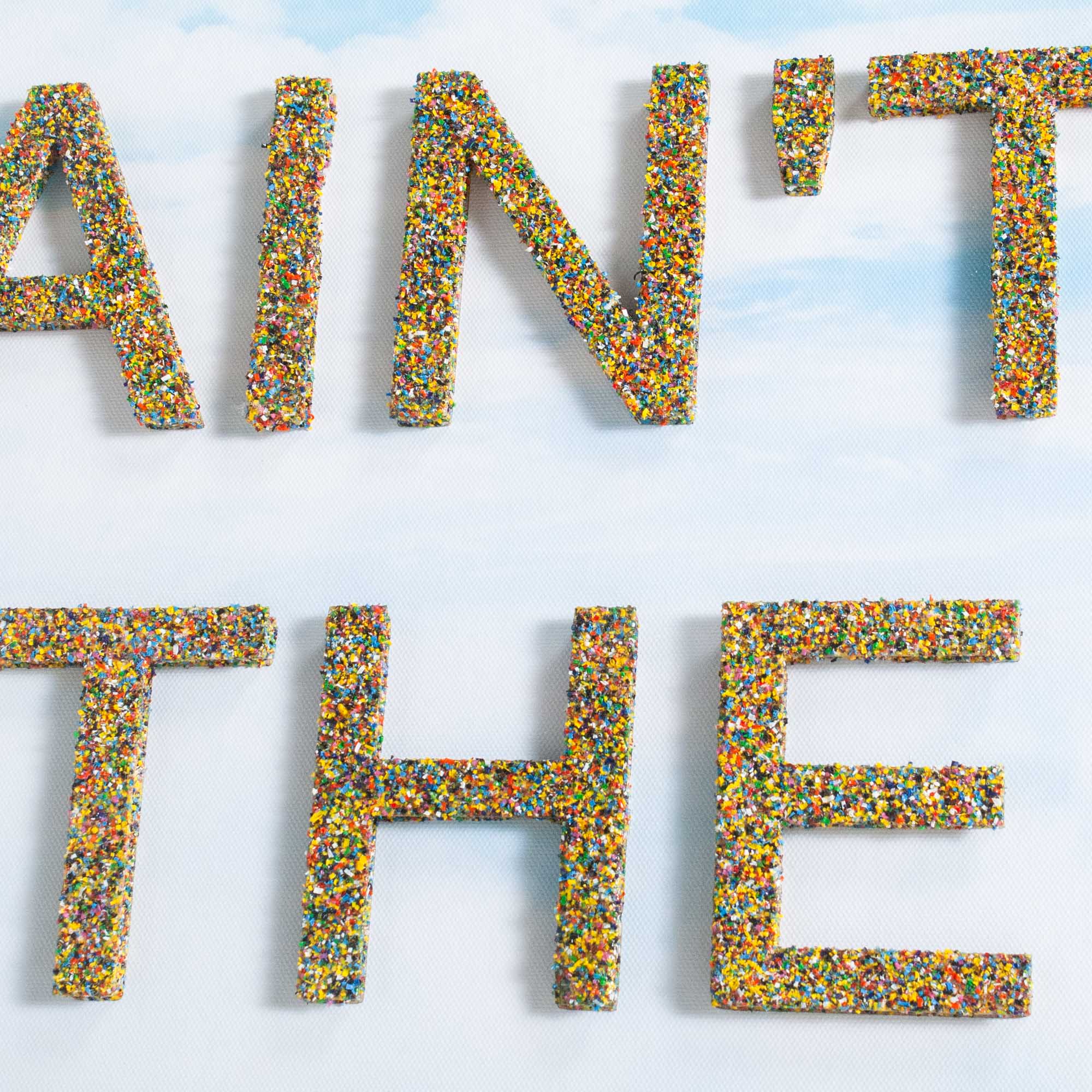 アート・デザイン・音楽 The Superior RITZ No.1 Spring/ Summer This Ain't The Ritz | 3D Shaved Crayon Unique Wall Art – Scout